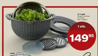 SuperBrugsen 3 i 1 skål tilbud