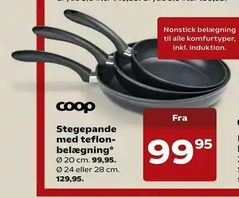 SuperBrugsen Stegepande med teflonbelægning tilbud
