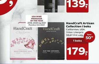 SuperBrugsen HandCraft Artisan Collection i boks tilbud