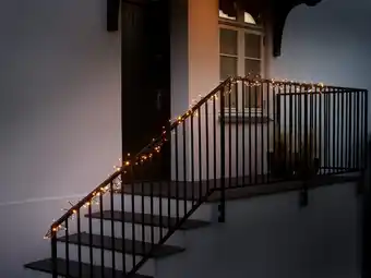 Klyngelys lyskæde 384 led-pærer 8 meter
