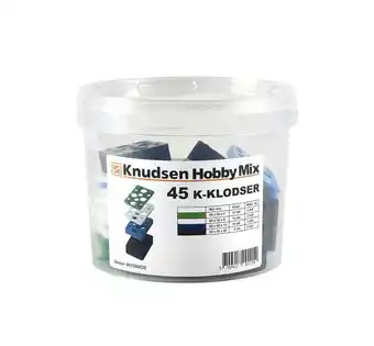 jem & fix Knudsen kilen k-klodser - 45 stk tilbud