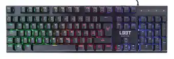L33t-gaming semimech rgb gaming tastatur (nordisk) - oseberg