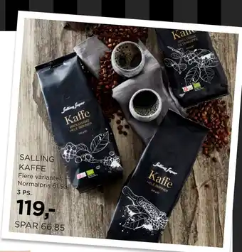 Salling Salling kaffe tilbud