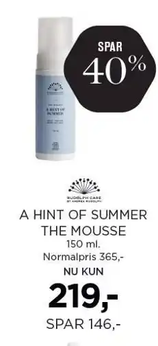 Salling A hint of summer the mousse tilbud