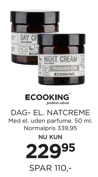 Salling Dag- el. natcreme tilbud