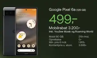 Google pixel 6a