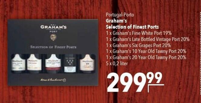 Citti Portugal-porto graham's selection of finest ports tilbud
