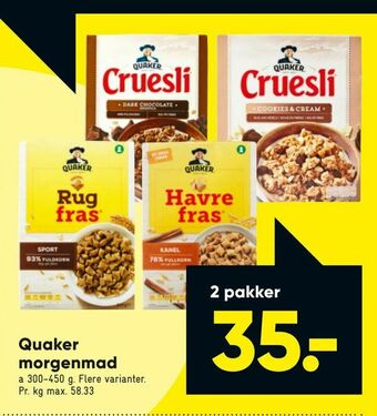 Quaker morgenmad