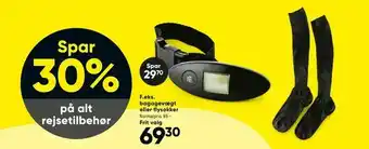Bagagevægt eller flysokker