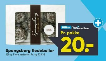 Bilka Spangsberg flødeboller tilbud