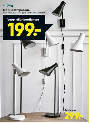 Bilka Gulvlampe tilbud
