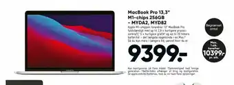 Bilka MacBook Pro 13,3" M1-chips 256GB - MYDA2, MYD82 tilbud
