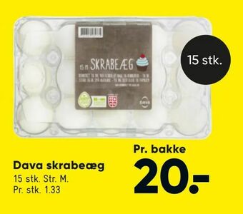 Bilka Dava skrabeæg tilbud