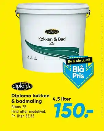 Diploma køkken & badmaling