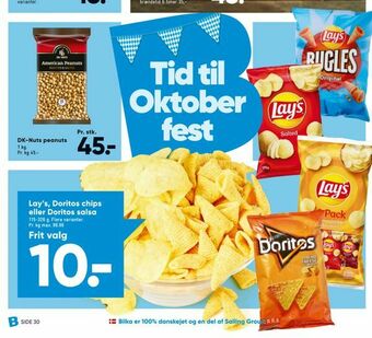 Bilka Lay's, Doritos chips eller Doritos salsa tilbud