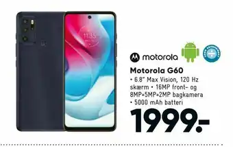 Bilka Motorola G60 tilbud