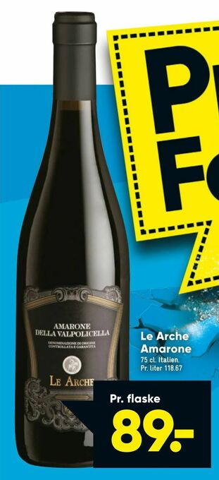Bilka Le Arche Amarone tilbud