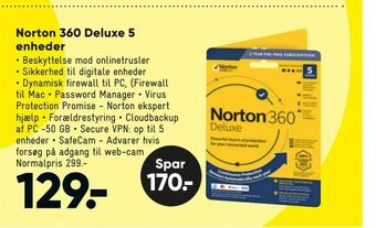 Bilka Norton 360 Deluxe 5 enheder tilbud
