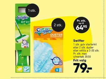 Bilka Swiffer tilbud
