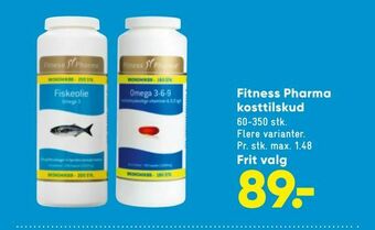 Bilka Fitness Pharma kosttilskud tilbud