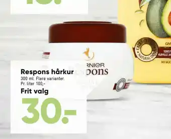 Bilka Respons hårkur tilbud