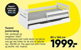 Bilka Tommi juniorseng tilbud