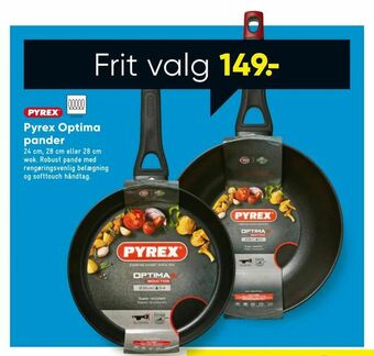 Bilka Pyrex Optima pander tilbud