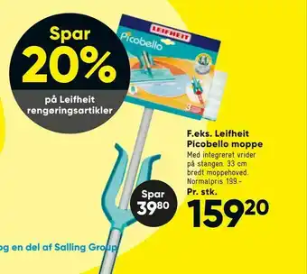 Bilka Leifheit Picobello moppe tilbud