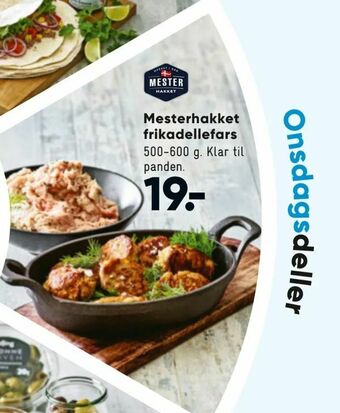 Mesterhakket frikadellefars