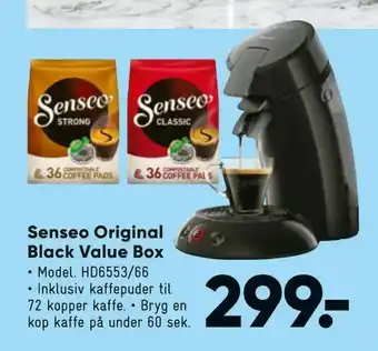Bilka Senseo Original Black Value Box tilbud
