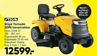 Bilka Stiga Tornado 2098 havetraktor tilbud