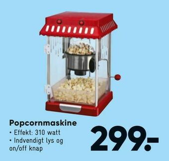 Bilka Popcornmaskine tilbud
