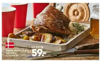 Bilka Dansk skank af gris tilbud