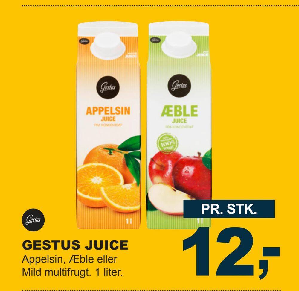 Let-Køb Gestus juice tilbud