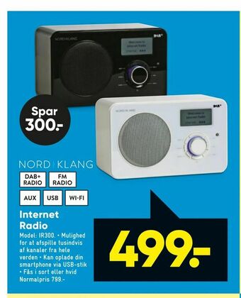 Bilka Internet Radio tilbud