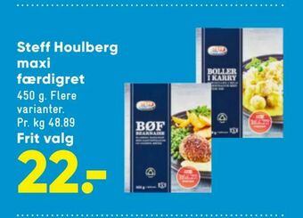 Bilka Steff Houlberg maxi færdigret tilbud