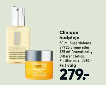 Bilka Clinique hudpleje tilbud