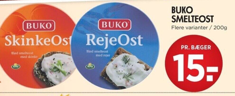 Liva-Stormarked BUKO SMELTEOST tilbud
