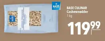 Citti BASE CULINAR Cashewnødder 1 kg tilbud