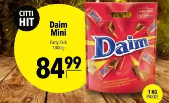 Citti Daim Mini tilbud