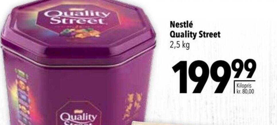 Citti Nestlé Quality Street tilbud
