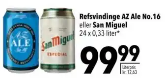 Refsvindinge AZ Ale No.16 eller San Miguel