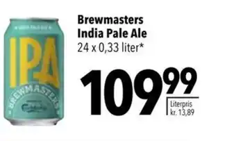 Citti Brewmasters India Pale Ale tilbud