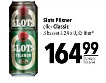 Citti Slots Pilsner eller Classic tilbud