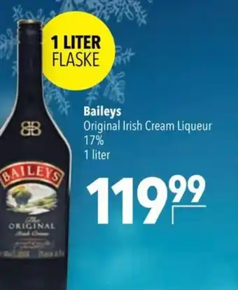 Citti Baileys Original Irish Cream Liqueur tilbud