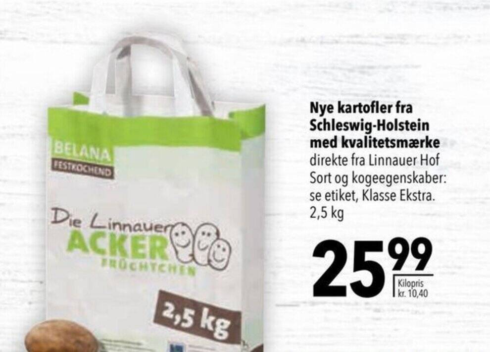 Citti Nye kartofler fra Schleswig-Holstein med kvalitetsmærke tilbud