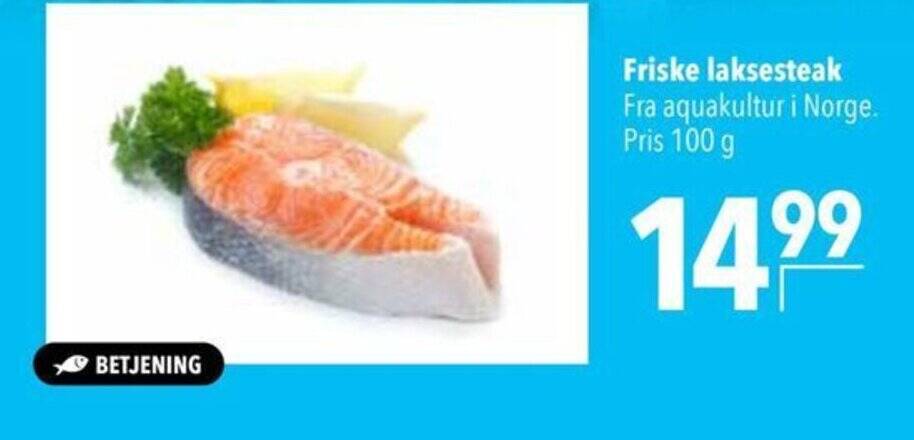 Citti Friske laksesteak tilbud
