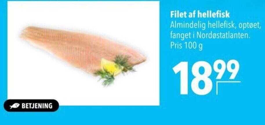 Citti Filet af hellefisk tilbud
