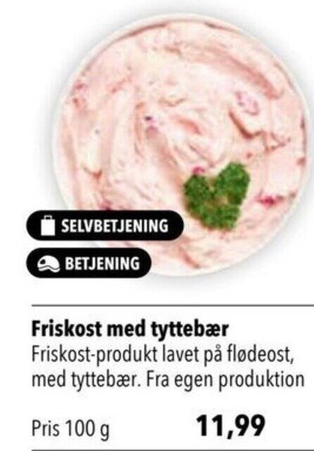 Citti Friskost med tyttebær tilbud