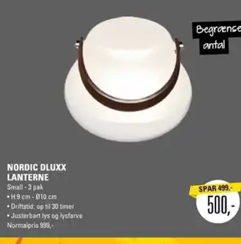 NORDIC DLUXX LANTERNE
